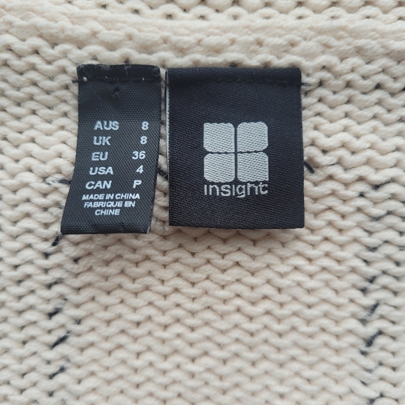 Insight Leopard Print Oversized Cardigan, VGUC, Size 4 (FITS BIG) - Picture 8 of 8